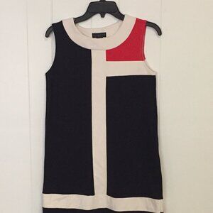 Petite Size 4 Color Block Dress